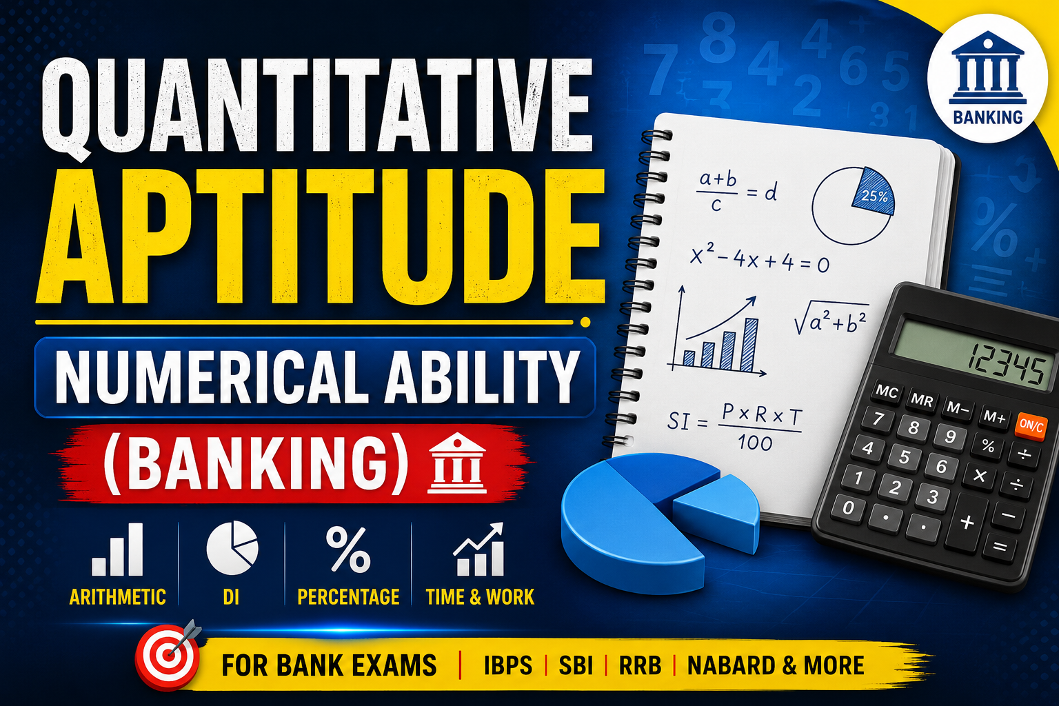 Quantitative Aptitude / Numerical Ability(Banking)